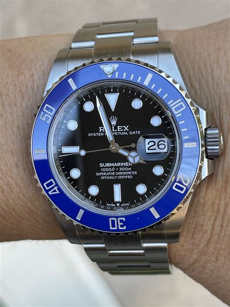 rolex submariner green or blue lume|Rolex Submariner blue bezel price.